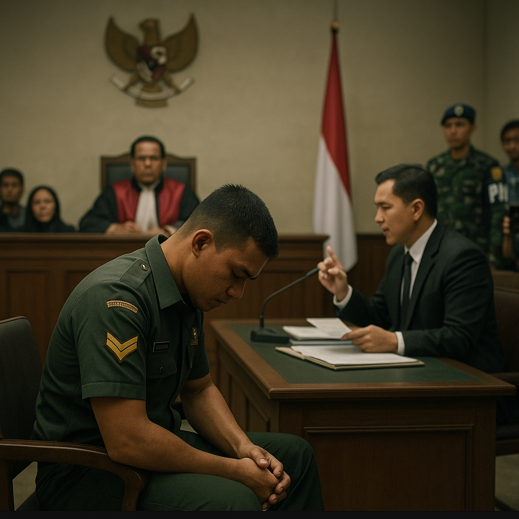 Prajurit TNI Diadili karena Tembak Warga Sipil di Perbatasan: Uji Martabat Hukum