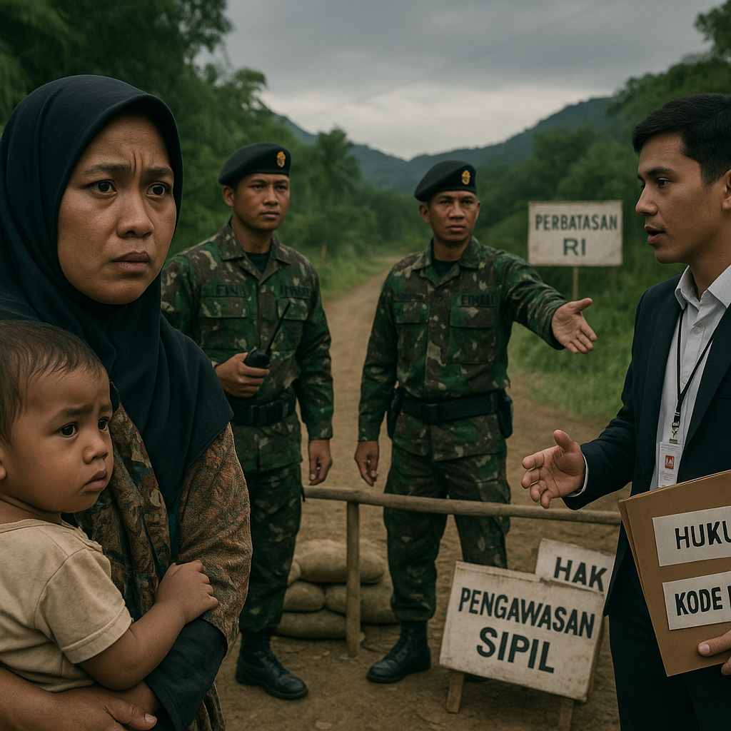 Kritik terhadap Peran TNI dalam Pengamanan Perbatasan: Menjaga Etika dan Hukum