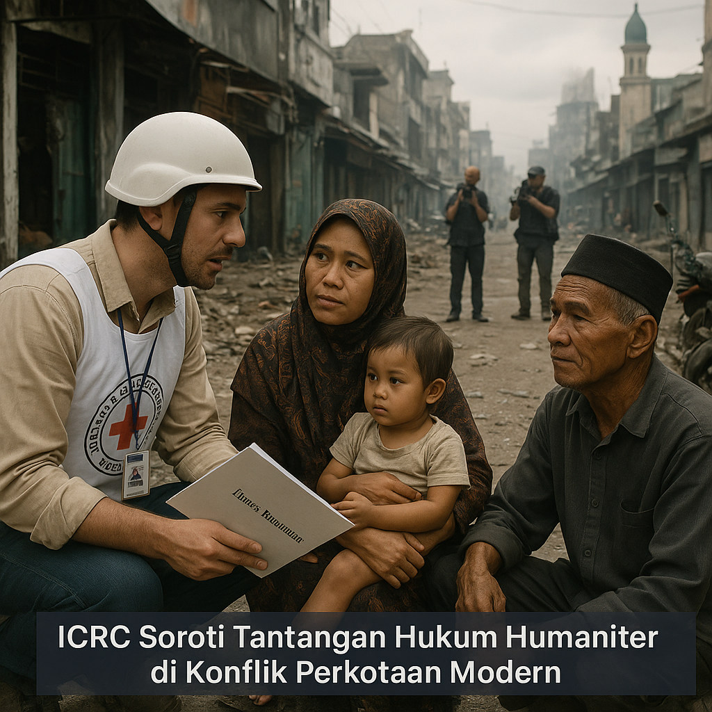 ICRC Soroti Tantangan Hukum Humaniter di Konflik Perkotaan Modern