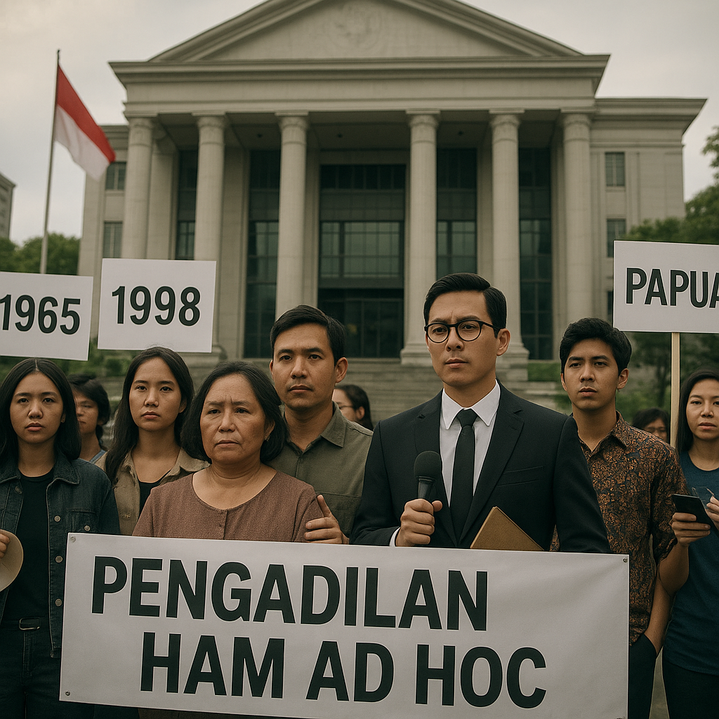 Aktivis Desak Pembentukan Pengadilan HAM Ad Hoc untuk Kasus Pelanggaran Berat Masa Lalu: 1965, 1998, dan Papua