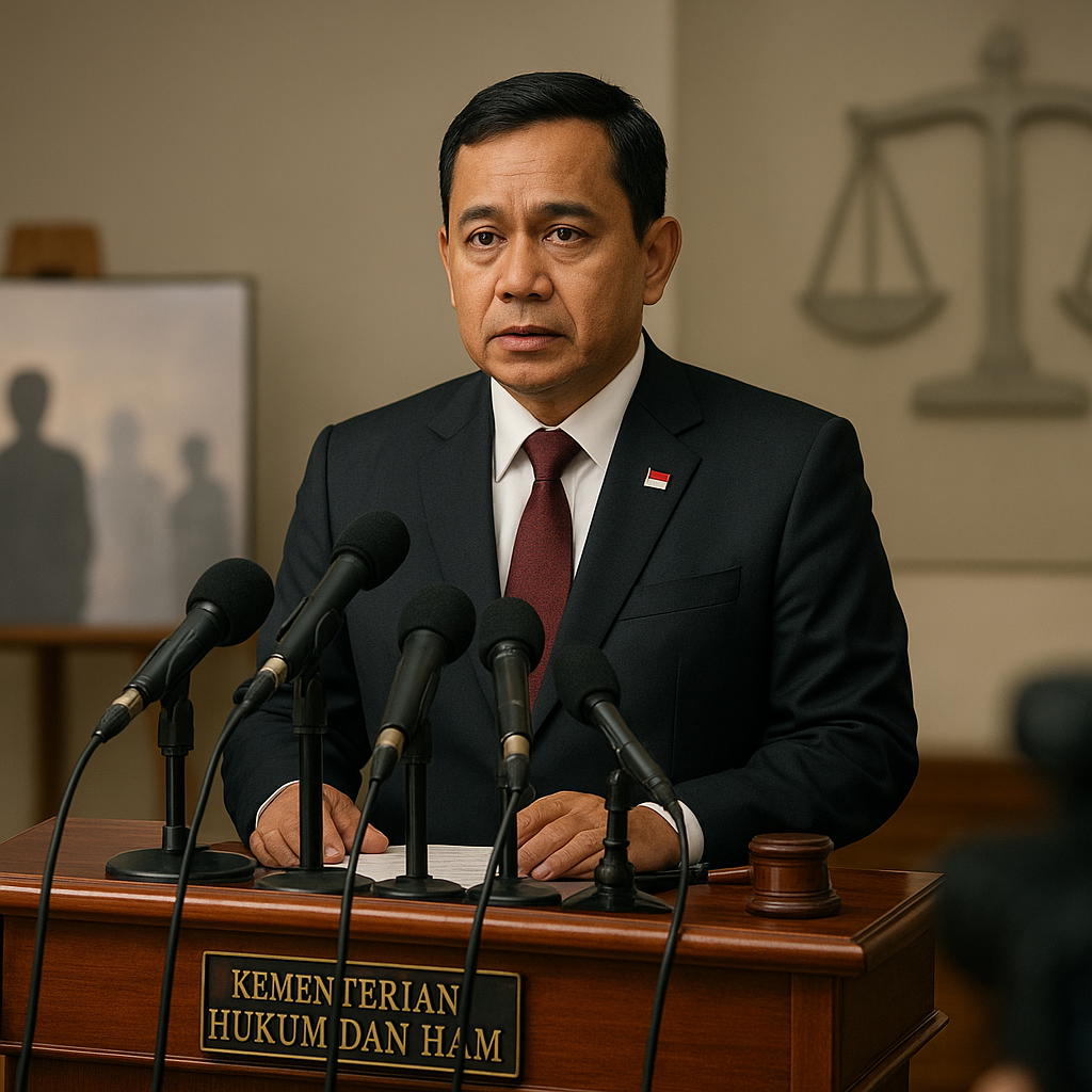 Menteri Hukum: 'Perlu UU Khusus Lindungi Korban Terorisme agar Martabat Hukum Terjaga'