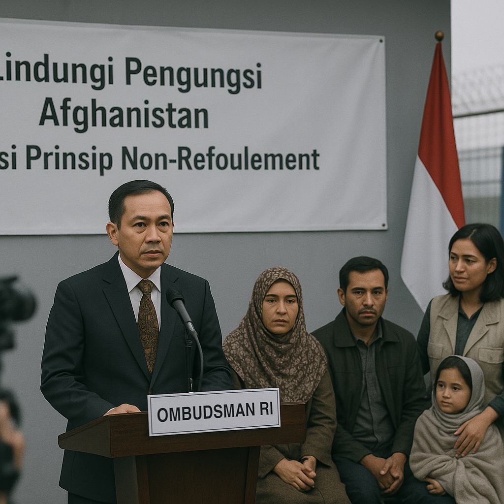 RI Harus Segera Adopsi Prinsip Non-Refoulement Atas Pengungsi Afghanistan
