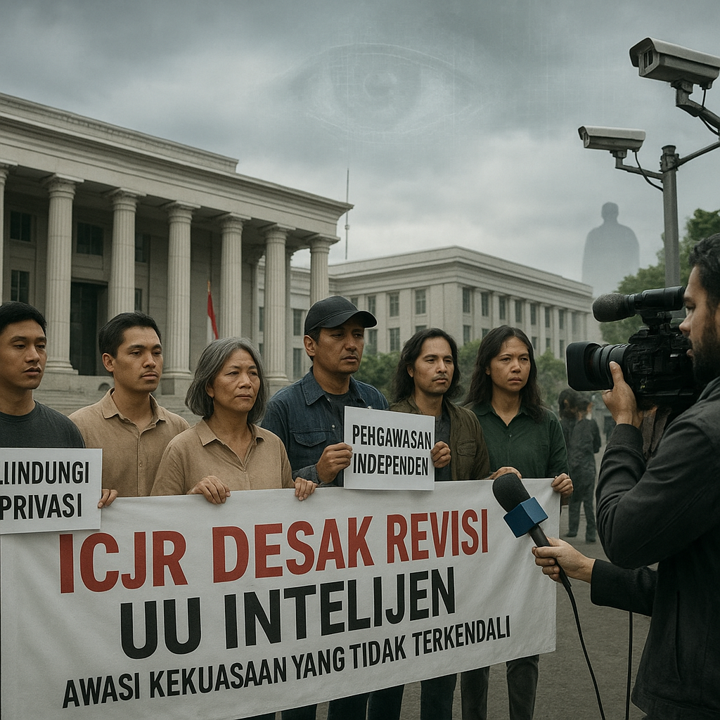 ICJR Desak Revisi UU Intelijen, Awasi Kekuasaan yang Tidak Terkendali