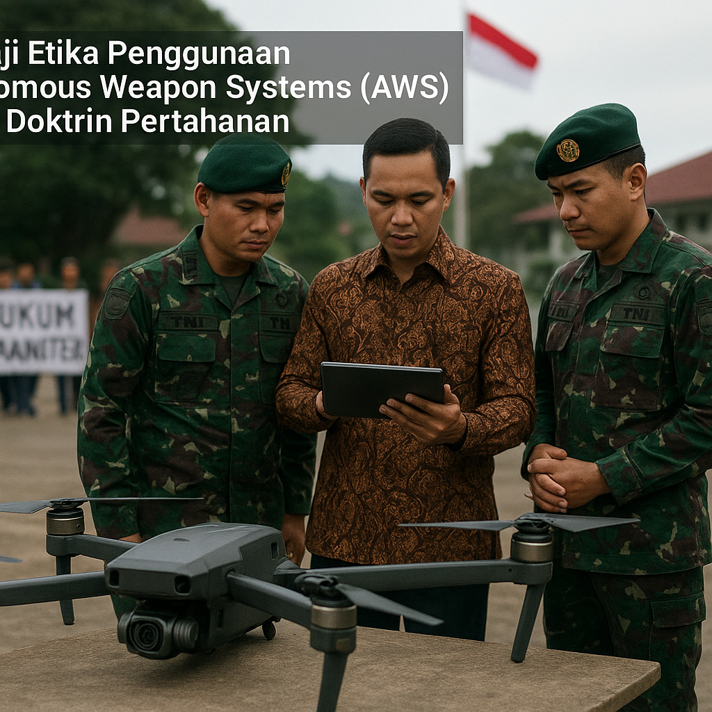 Menguji Etika Penggunaan Autonomous Weapon Systems (AWS) dalam Doktrin Pertahanan