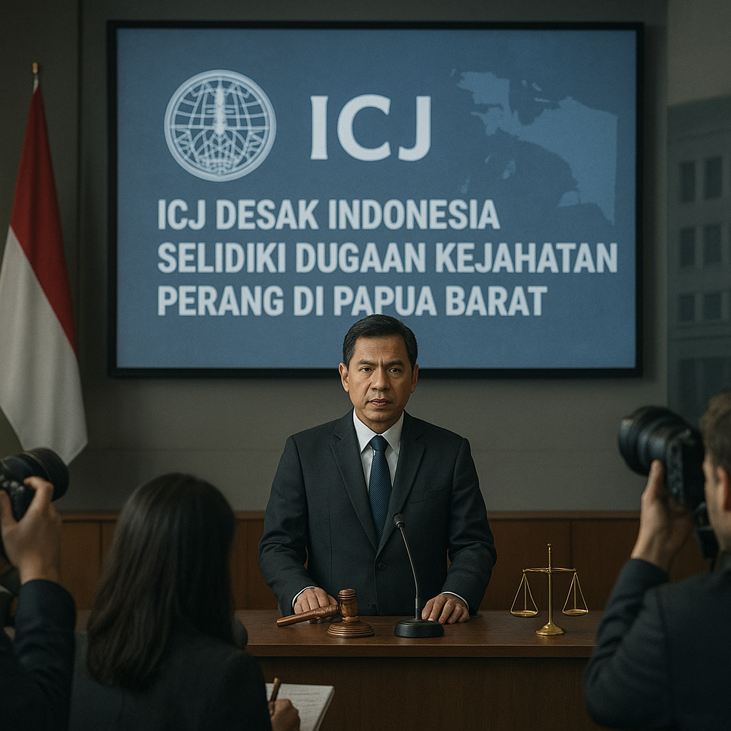 ICJ Desak Indonesia Selidiki Dugaan Kejahatan Perang di Papua Barat