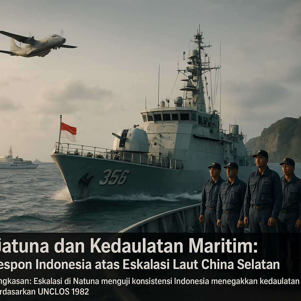 Natuna dan Kedaulatan Maritim: Respon Indonesia atas Eskalasi Laut China Selatan