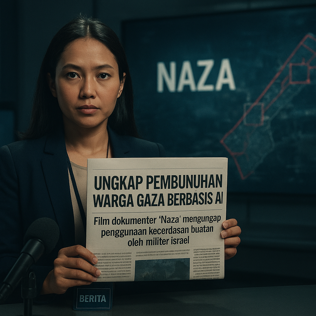 UNGKAP PEMBUNUHAN WARGA GAZA BERBASIS AI, FILM ‘NAZA’ MEMICU KEMARAHAN NETANYAHU