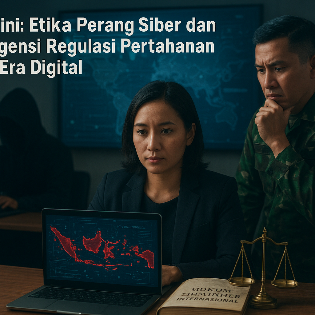 Opini: Etika Perang Siber dan Urgensi Regulasi Pertahanan di Era Digital