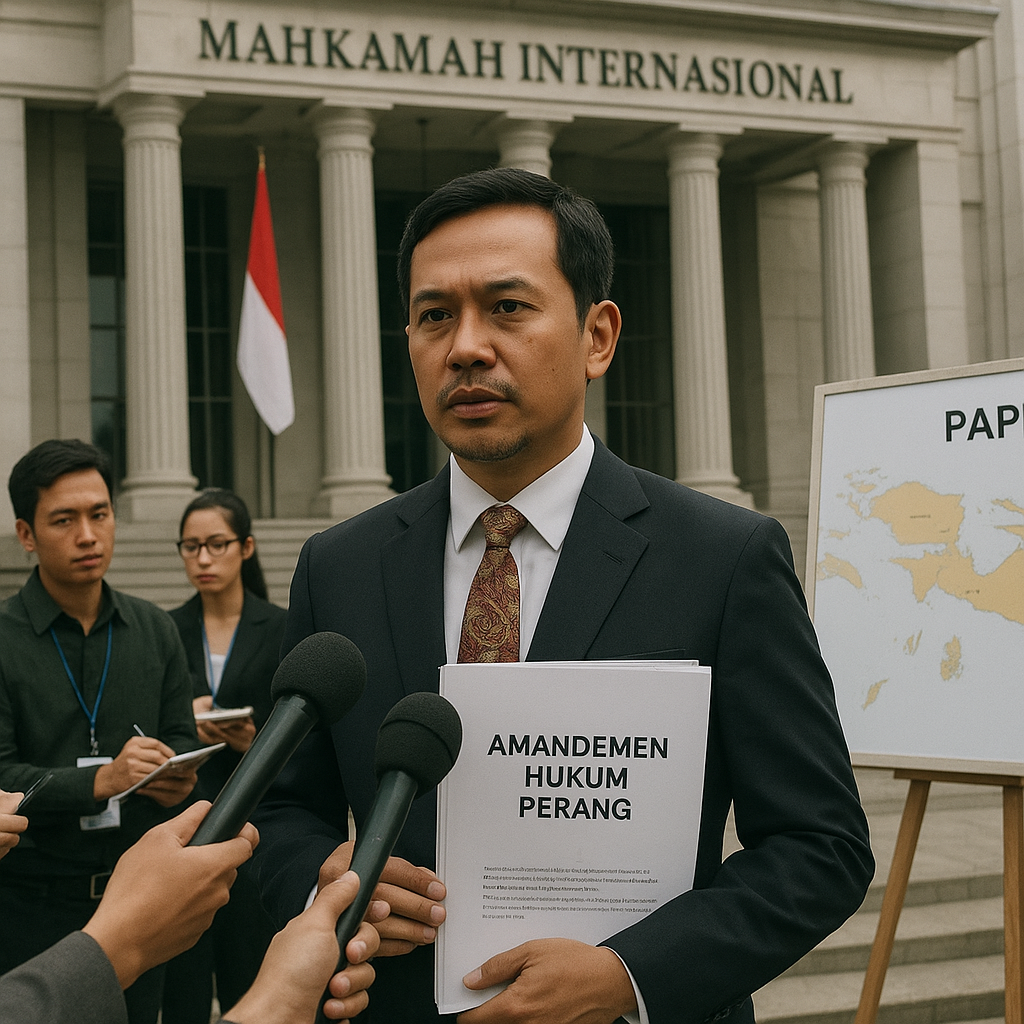 Pakar Hukum Adili Penerapan Amandemen Hukum Perang di Papua di Mahkamah Internasional