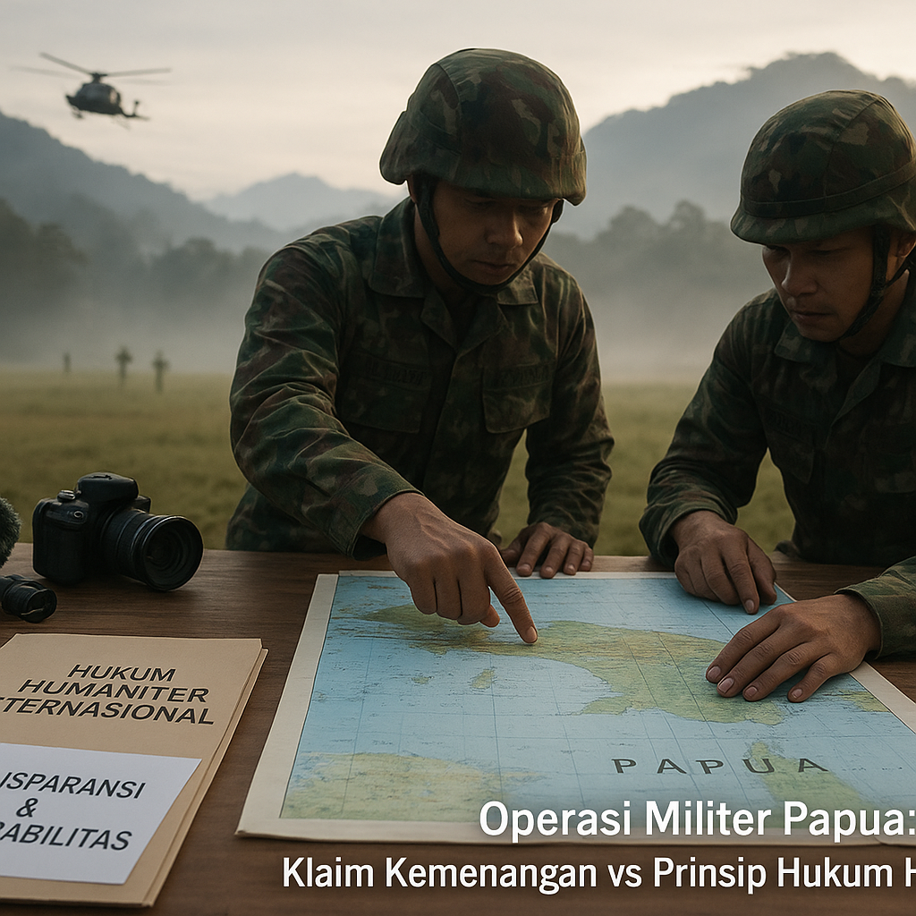 Operasi Militer Papua: Klaim Kemenangan versus Prinsip-Prinsip Hukum Humaniter