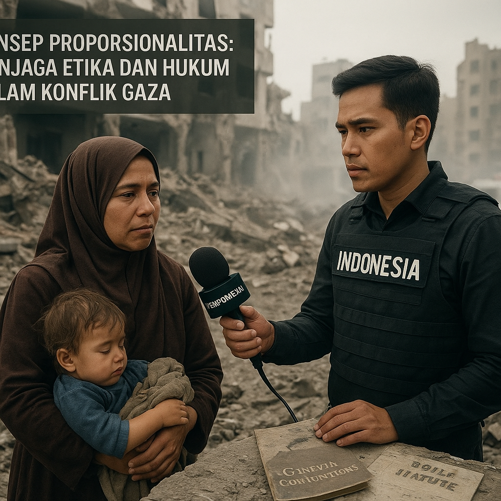 Konsep Proporsionalitas: Menjaga Etika dan Hukum dalam Konflik Gaza