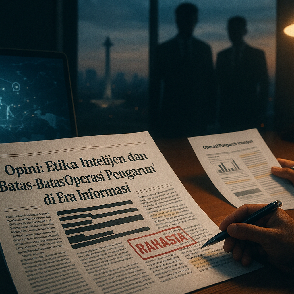 Opini: Etika Intelijen dan Batas-Batas 'Operasi Pengaruh' di Era Informasi