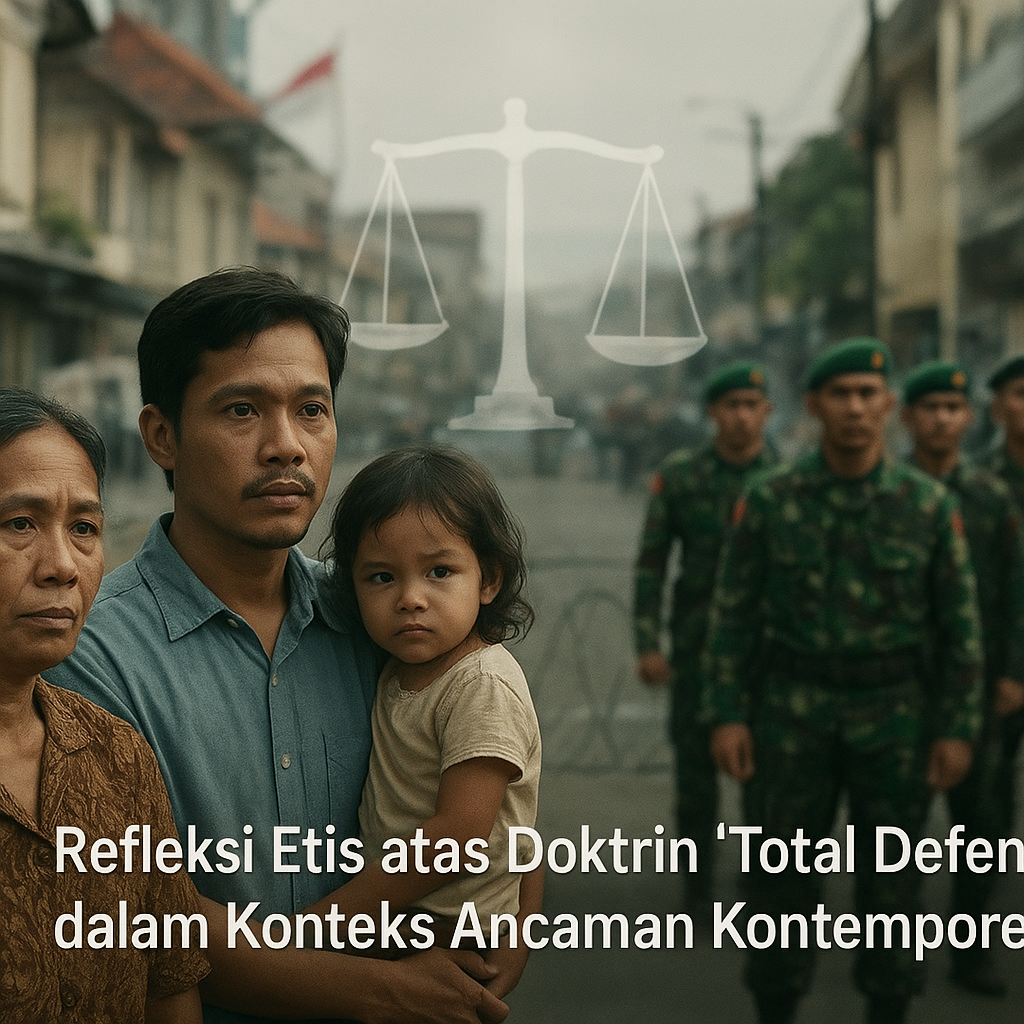 Refleksi Etis atas Doktrin 'Total Defense' dalam Konteks Ancaman Kontemporer