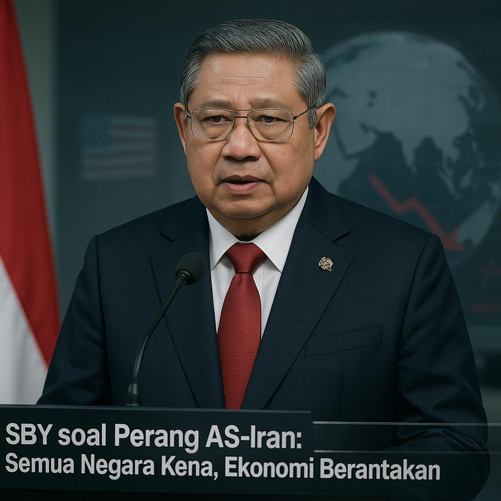 SBY soal Perang AS-Iran: Semua Negara Kena, Ekonomi Berantakan