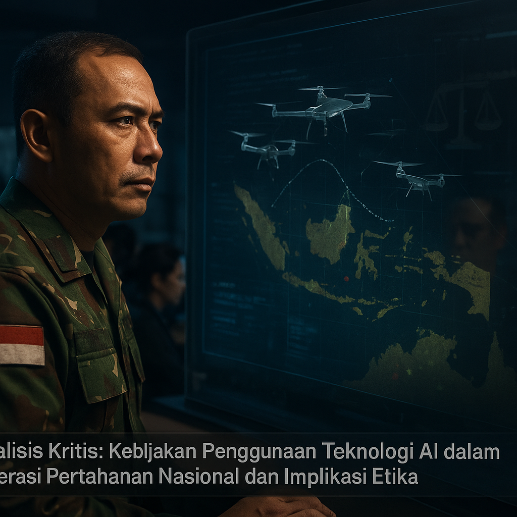 Analisis Kritis: Kebijakan Penggunaan Teknologi AI dalam Operasi Pertahanan Nasional dan Implikasi Etika