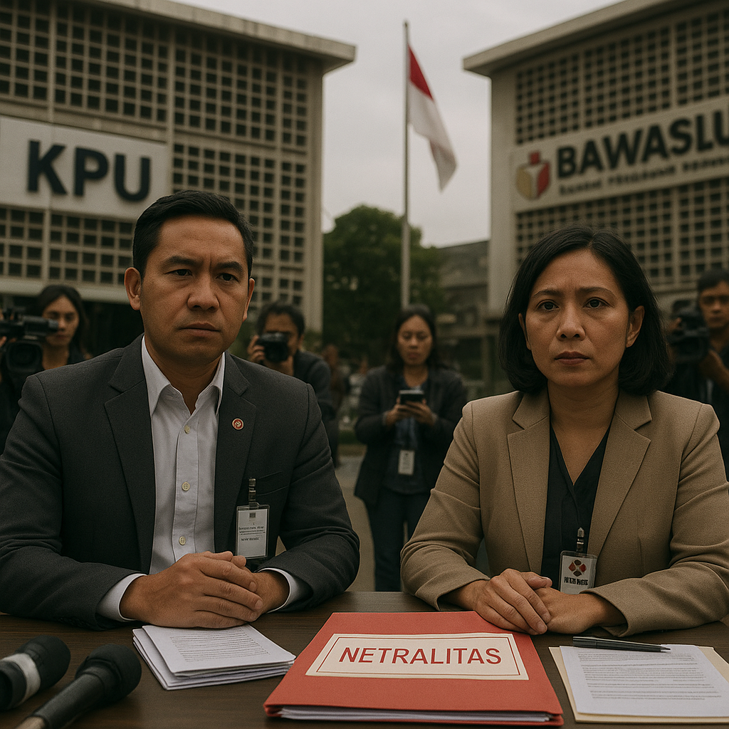 KPU dan Bawaslu Diingatkan Soal Etika Netralitas dalam Kontestasi: Ancaman Bagi Demokrasi Substansial
