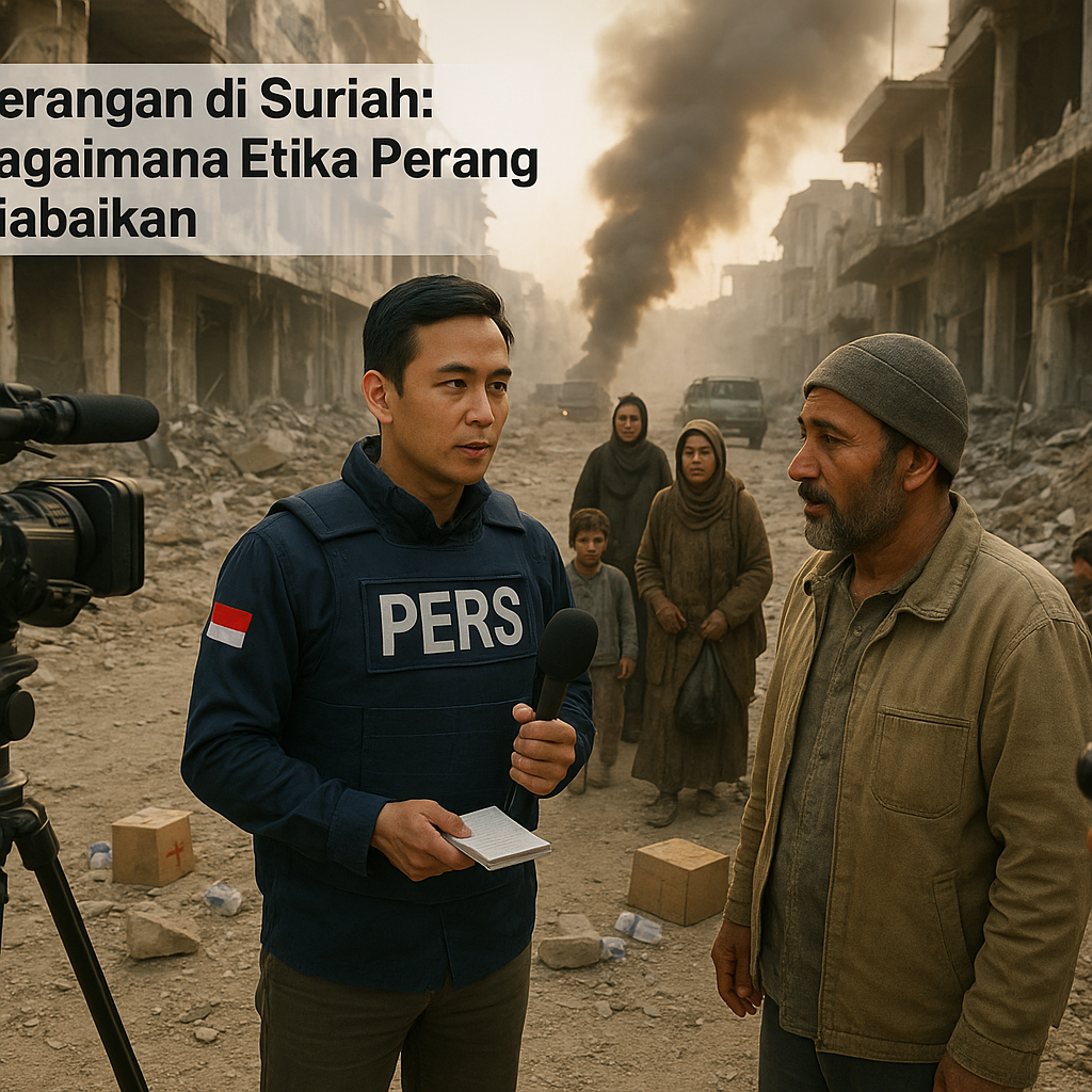 Serangan di Suriah: Bagaimana Etika Perang Diabaikan dalam Konflik Global?