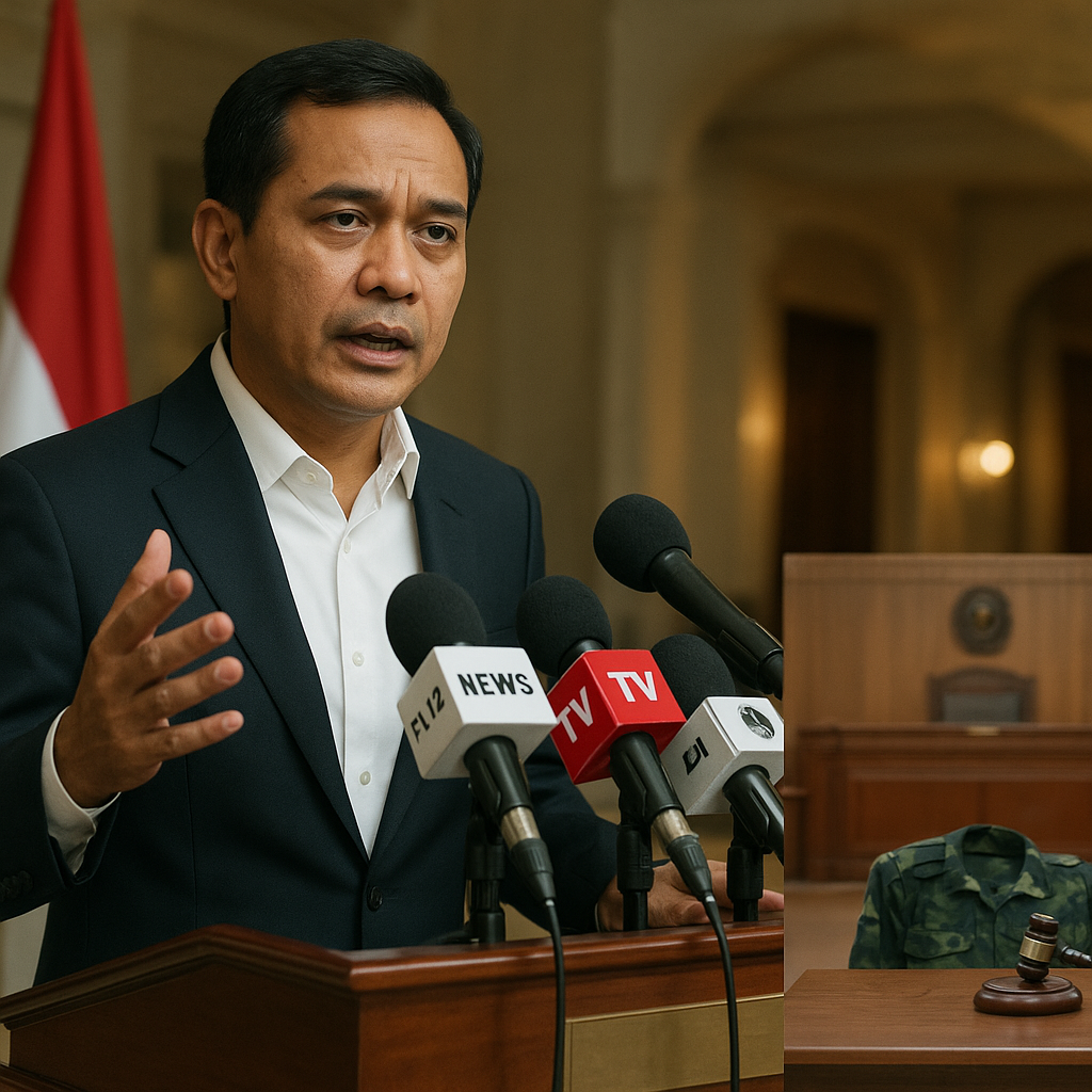 TB Hasanuddin Nilai Kasus Andrie Yunus Jadi Momentum Revisi Aturan Peradilan Militer