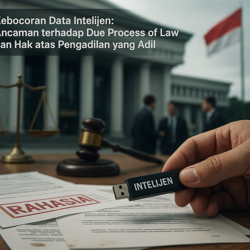 Kebocoran Data Intelijen: Ancaman terhadap Due Process of Law dan Hak atas Pengadilan yang Adil
