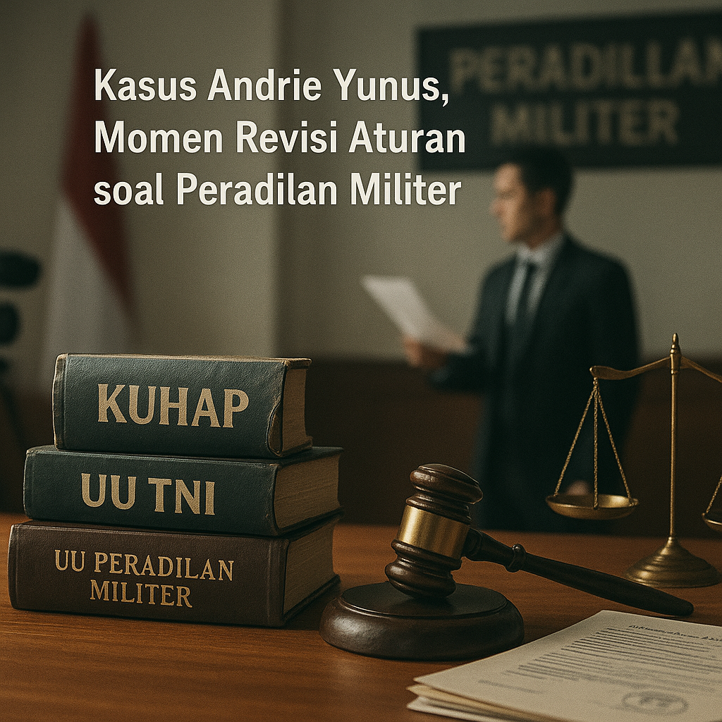 Kasus Andrie Yunus, Momen Revisi Aturan soal Peradilan Militer