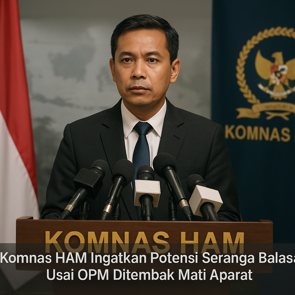 Komnas HAM Ingatkan Potensi Serangan Balasan Usai OPM Ditembak Mati Aparat