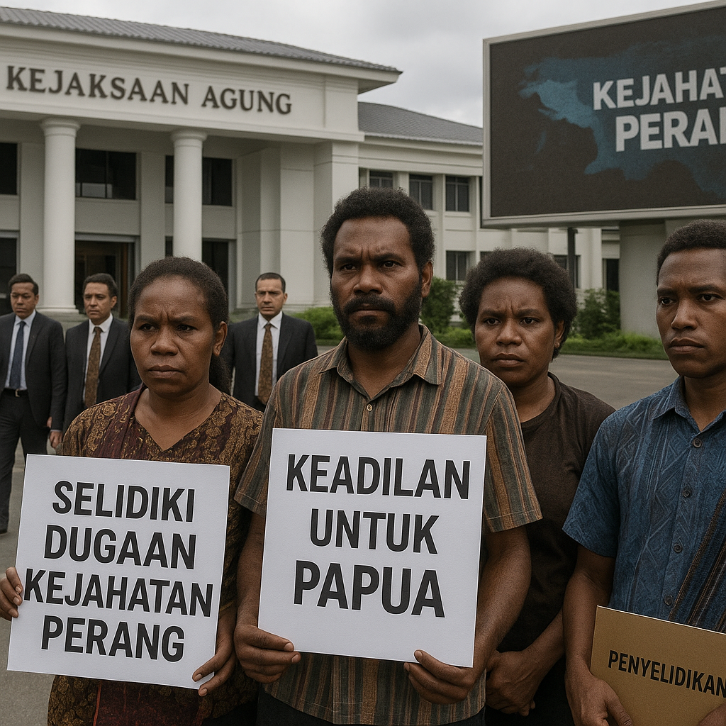 Jaksa Agung Diminta Kunker Soal Dugaan Kejahatan Perang di Konflik Papua