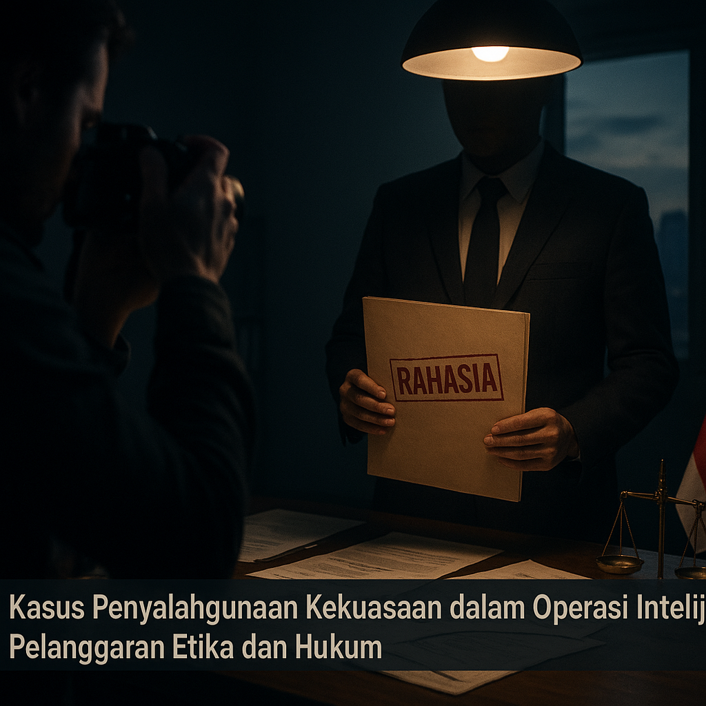 Kasus Penyalahgunaan Kekuasaan dalam Operasi Intelijen: Pelanggaran Etika dan Hukum