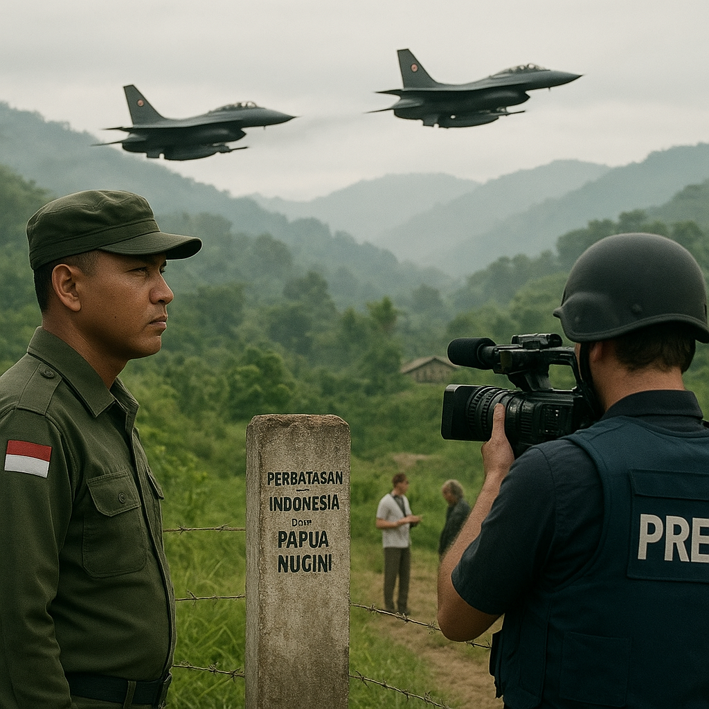 Analisis Kritis: Penggunaan Pesawat Tempur di Perbatasan Papua Nugini vs Prinsip Proportionality dalam Hukum Humaniter