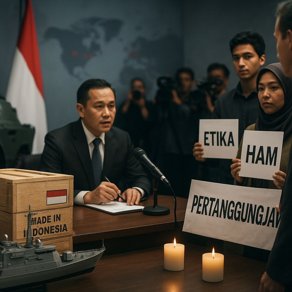 Kritik terhadap Kebijakan Defense Export Indonesia: Etika dalam Penjualan Alat Militer ke Negara dengan Catatan HAM Buruk