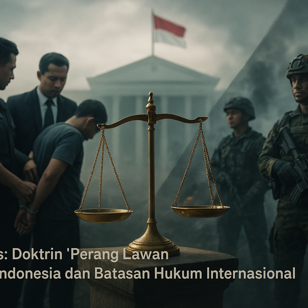Analisis: Doktrin 'Perang Lawan Teror' Indonesia dan Batasan Hukum Internasional