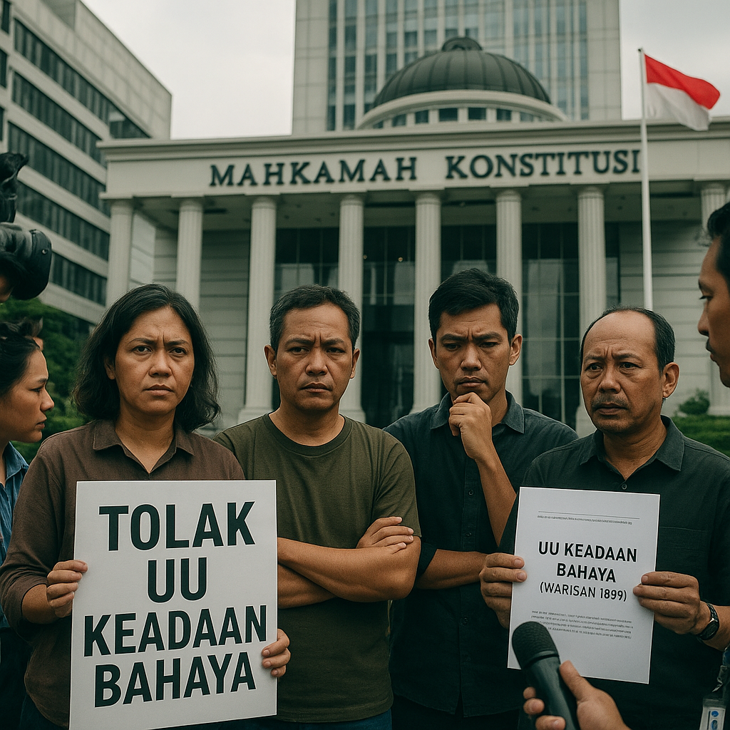Mahkamah Konstitusi Tolak Judicial Review UU Keadaan Bahaya, Aktivis Khawatirkan Ruang Pelanggaran