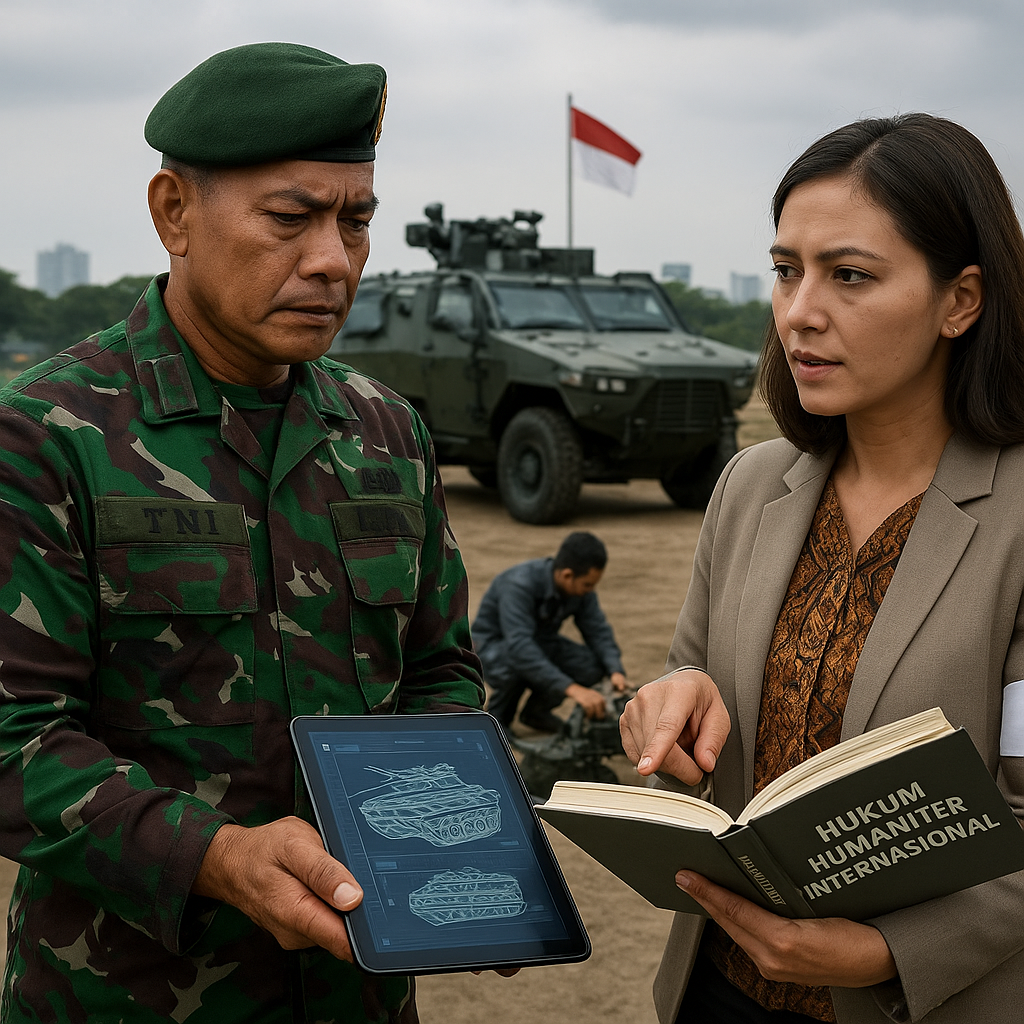 Opini: Pembangunan Kapasitas Militer dan Kepatuhan terhadap Hukum Humaniter – Dua Sisi yang Tidak Boleh Dipisahkan