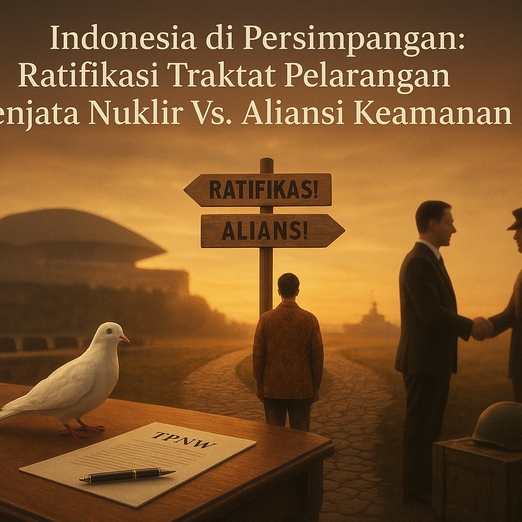 Indonesia di Persimpangan: Ratifikasi Traktat Pelarangan Senjata Nuklir Vs. Aliansi Keamanan