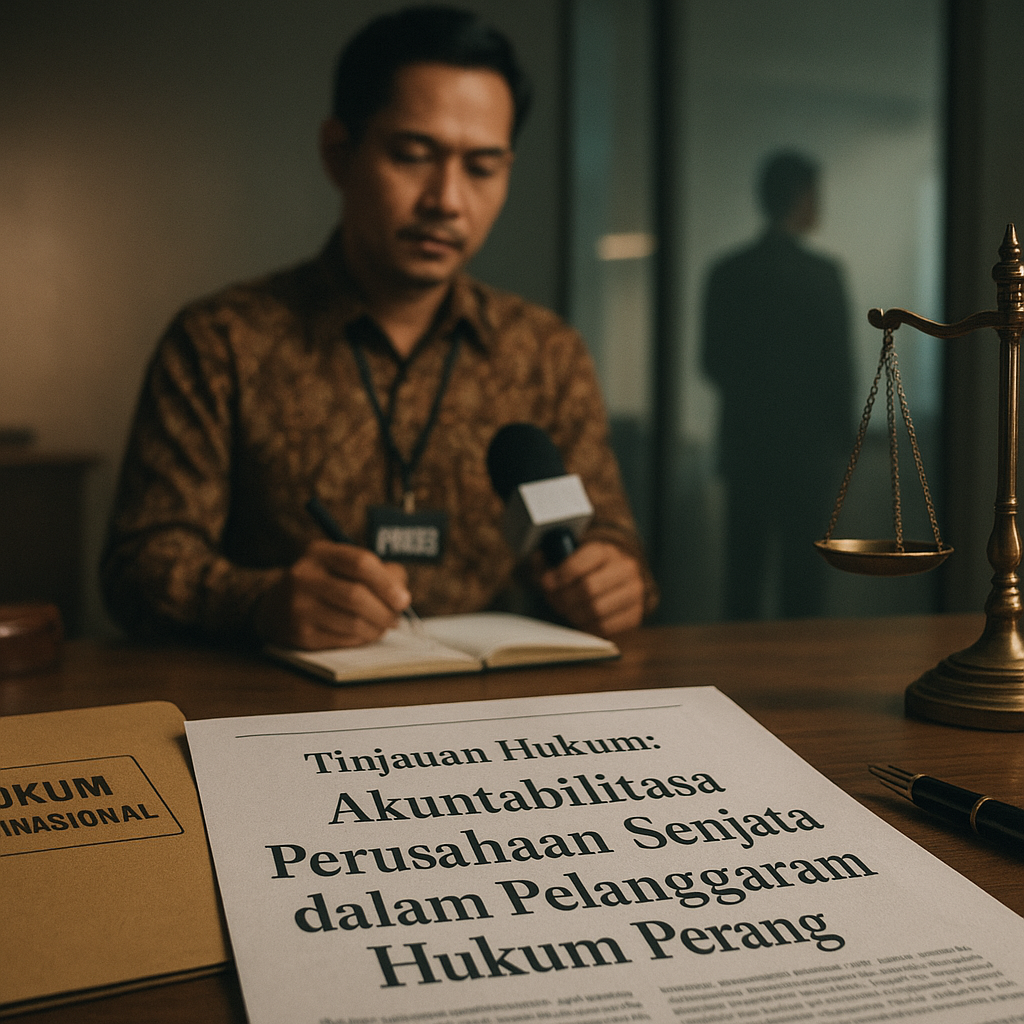 Tinjauan Hukum: Akuntabilitas Perusahaan Senjata dalam Pelanggaran Hukum Perang