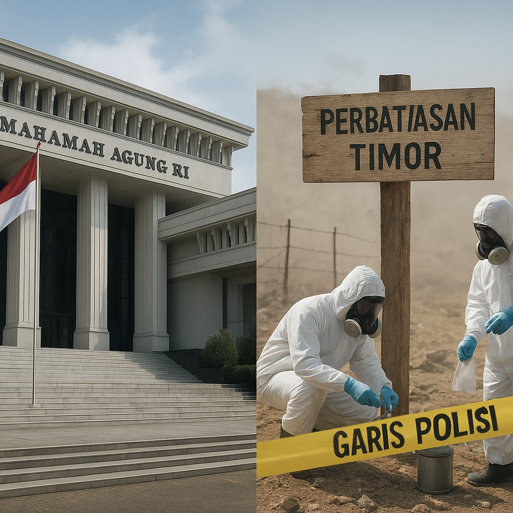 Mahkamah Agung Minta Percepat Penyelesaian Kasus Penggunaan Senjata Kimia di Perbatasan Timor