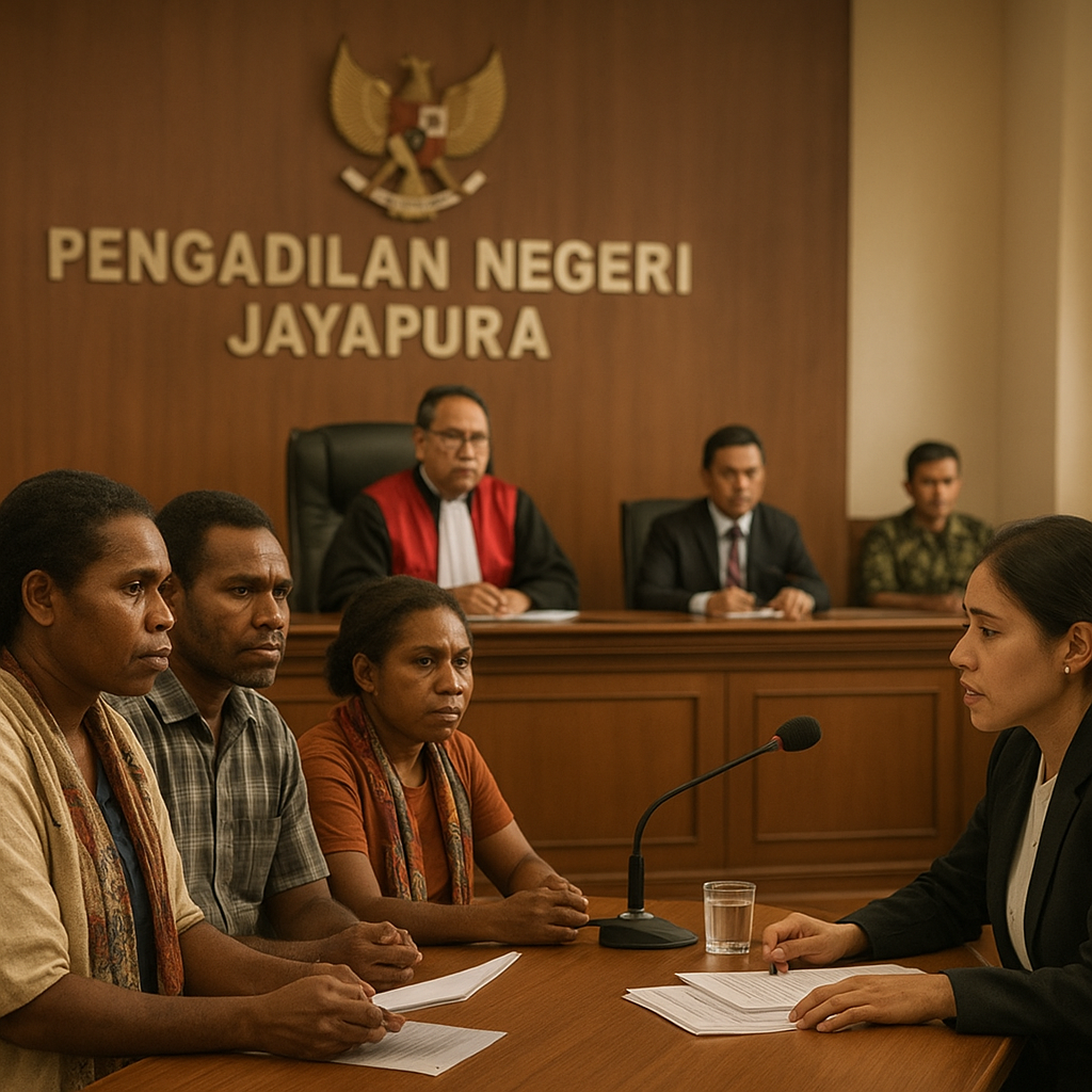 Gugatan Warga Sipil Terhadap Operasi Militer di Papua: Pengadilan Negeri Jayapura Mulai Persidangan