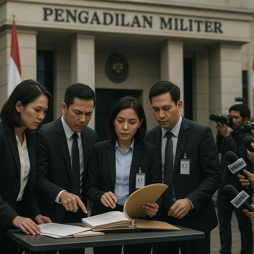 KY Dalami Dugaan Pelanggaran Etik Hakim Militer di Kasus Andrie Yunus