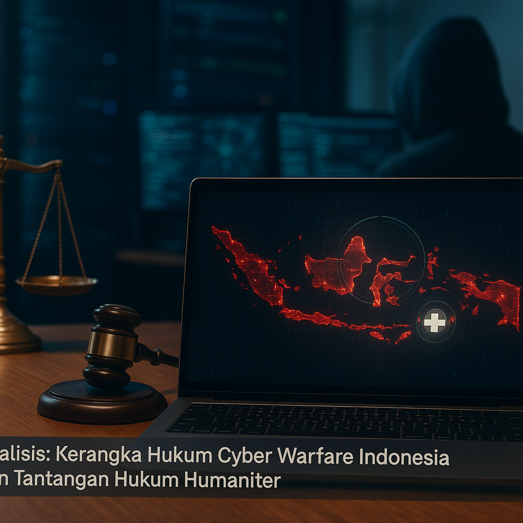 Analisis: Kerangka Hukum Cyber Warfare Indonesia dan Tantangan Menerapkan Hukum Humaniter di Ruang Siber