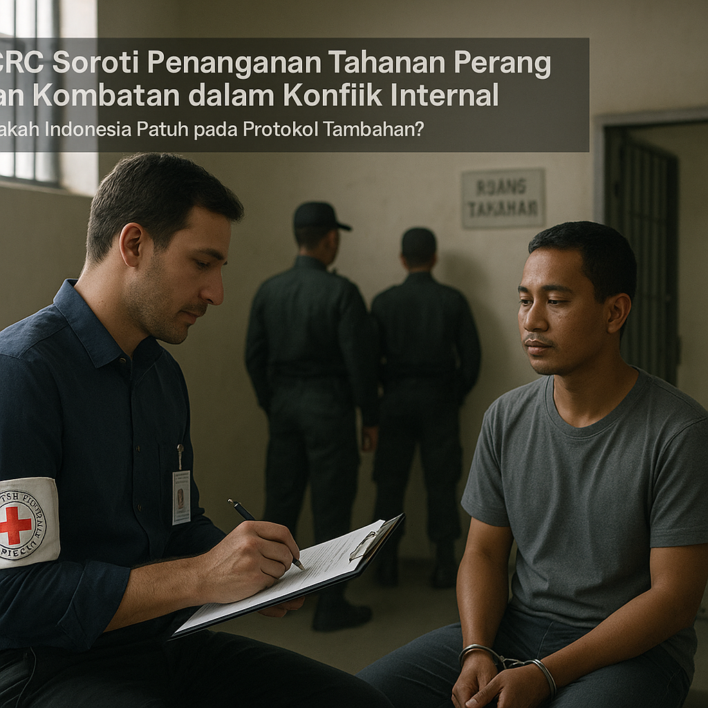 ICRC Soroti Penanganan Tahanan Perang dan Kombatan dalam Konflik Internal: Apakah Indonesia Patuh pada Protokol Tambahan?