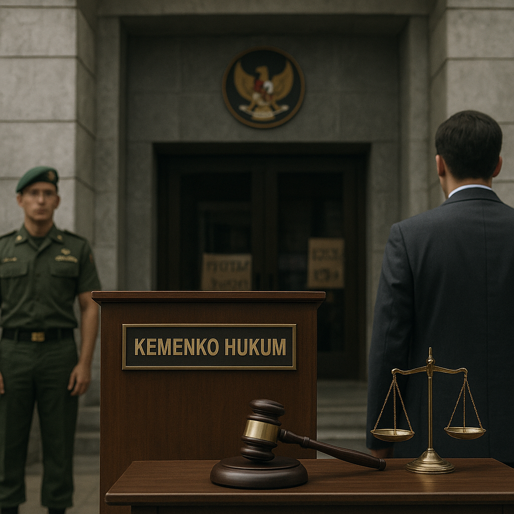 Yusril: Pelimpahan Kasus Andrie Yunus ke TNI Sudah Sesuai Dengan UU Peradilan Militer