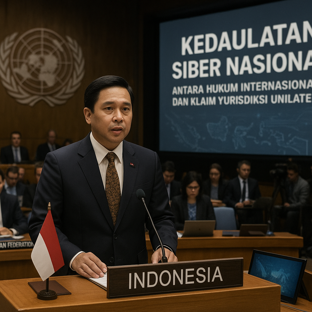 Pemerintah Ajukan Doktrin ‘Kedaulatan Siber Nasional’ di DK PBB: Antara Hukum Internasional dan Klaim Yurisdiksi Unilateral