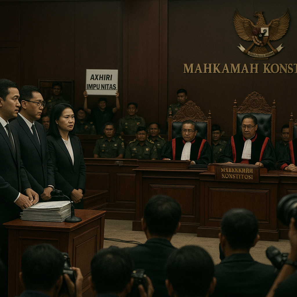 DPR Bela UU Peradilan Militer yang Digugat karena Jadi Ruang Impunitas