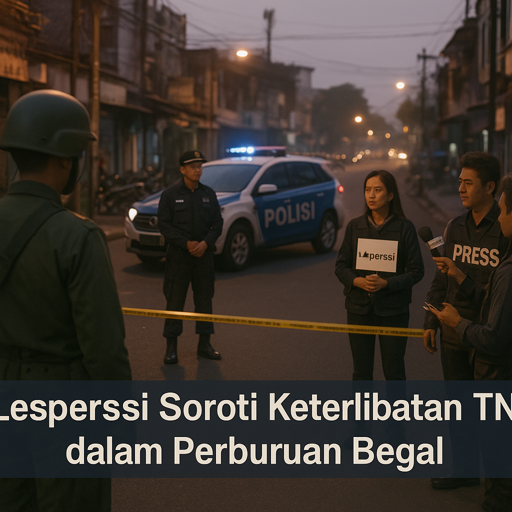 Lesperssi Soroti Keterlibatan TNI dalam Perburuan Begal