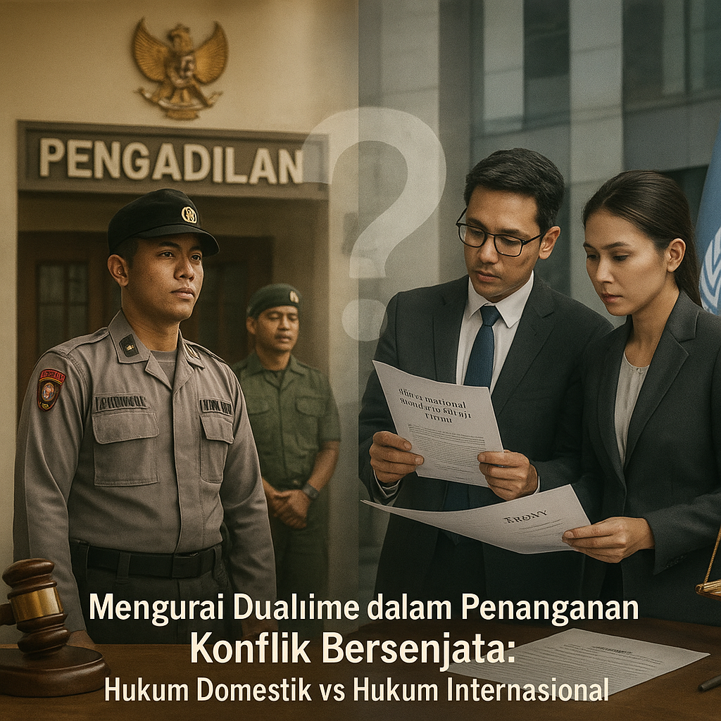 Mengurai Dualisme dalam Penanganan Konflik Bersenjata: Hukum Domestik vs Hukum Internasional