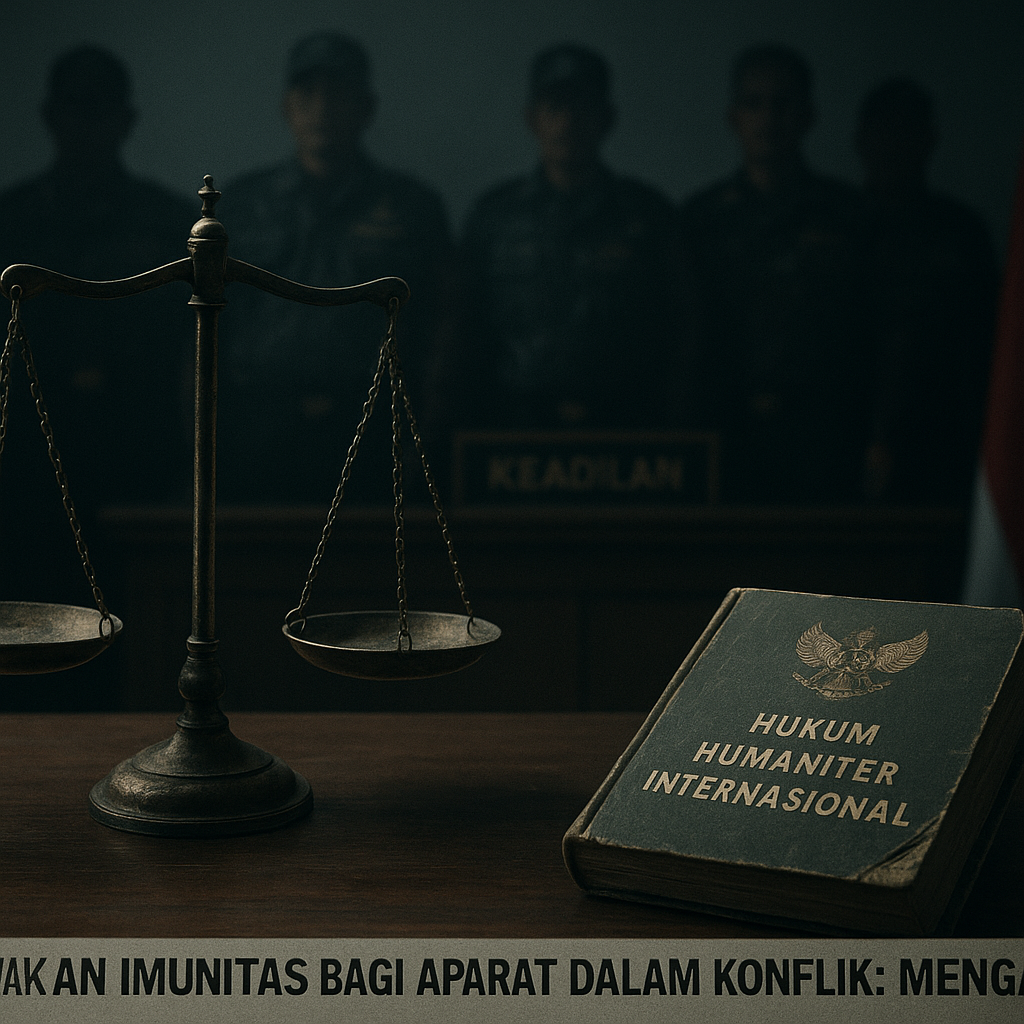 Kebijakan Imunitas bagi Aparat dalam Konflik: Mengancam Martabat Hukum?