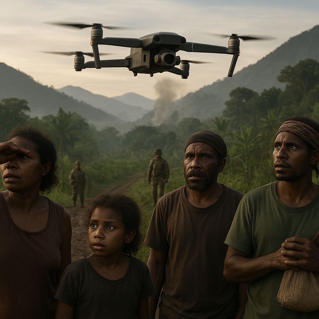 TPNPB-OPM Tuding Militer Gunakan Drone Bom di Nduga