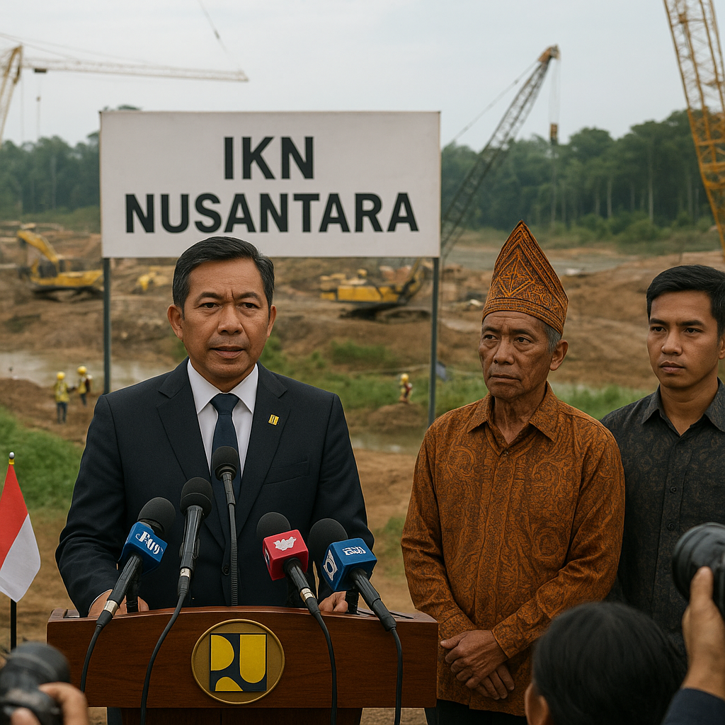 Menteri PUPR: Pembangunan IKN Tidak Boleh Abaikan Hukum Adat dan Lingkungan