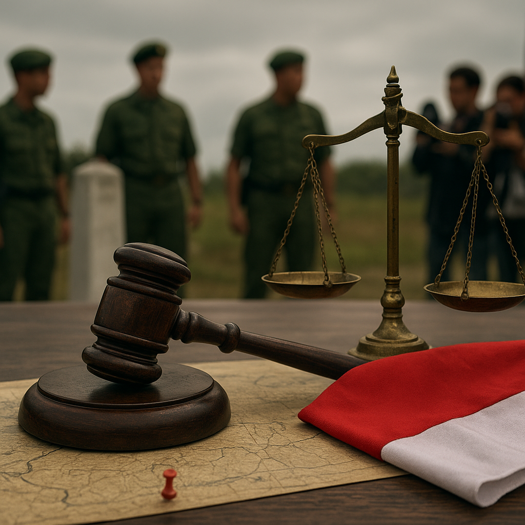 OPINI: MARTABAT HUKUM INDONESIA DALAM PENYELESAIAN KONFLIK PERbatasan
