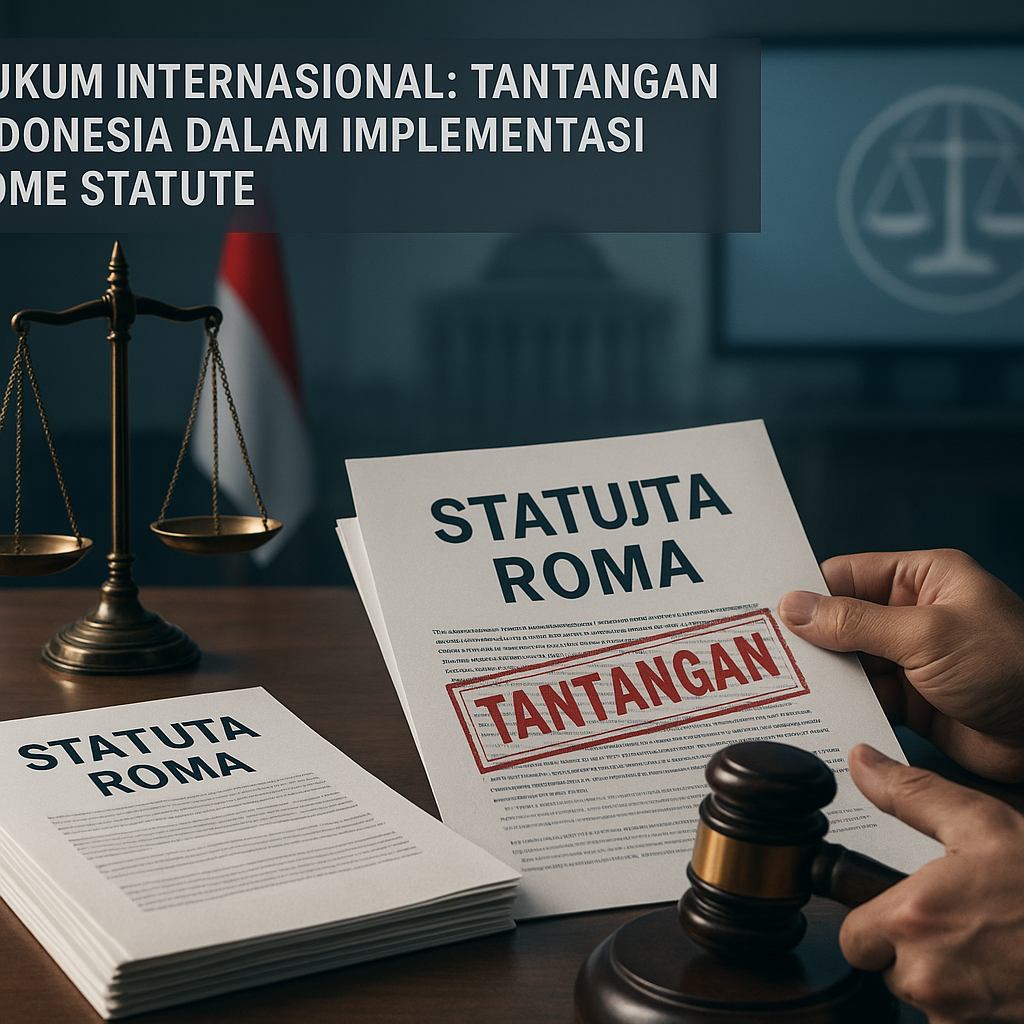 HUKUM INTERNASIONAL: TANTANGAN INDONESIA DALAM IMPLEMENTASI ROME STATUTE OF ICC