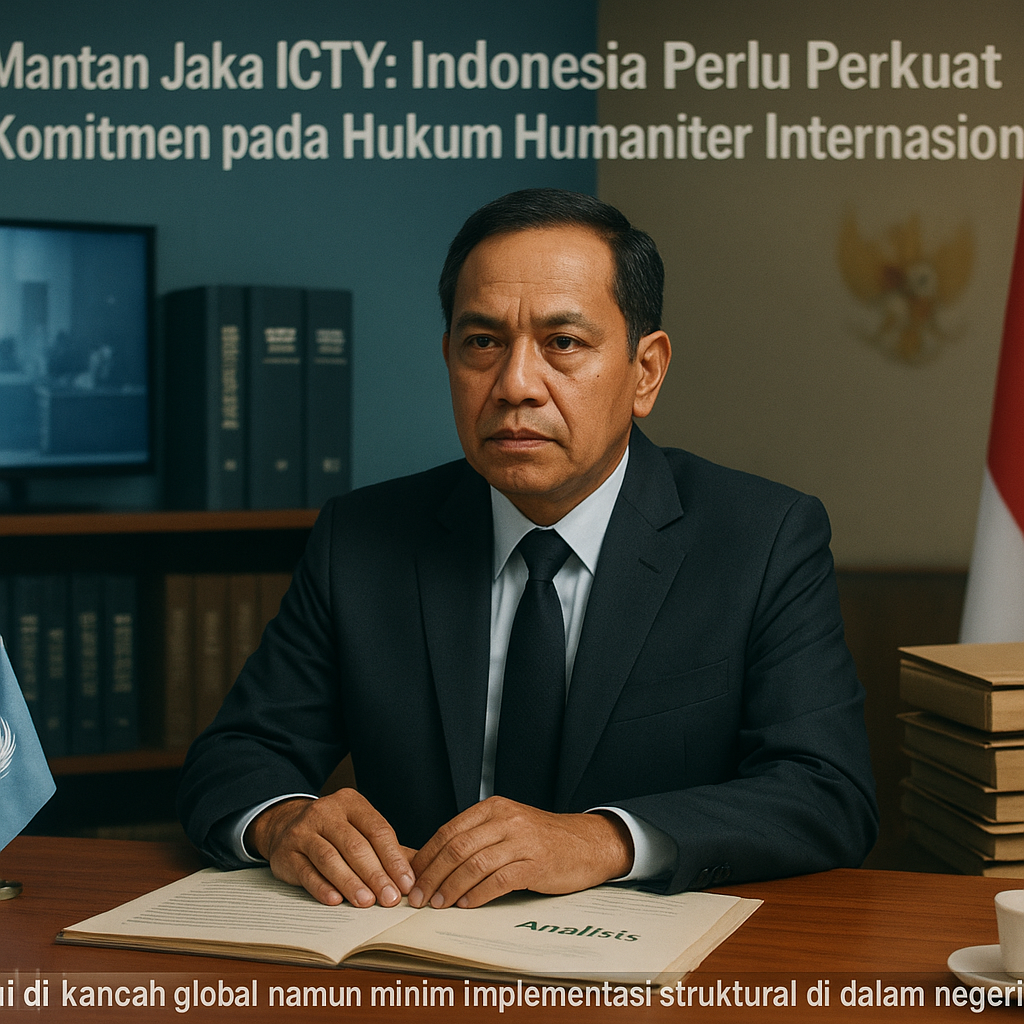 Mantan Jaksa ICTY: Indonesia Perlu Perkuat Komitmen pada Hukum Humaniter Internasional